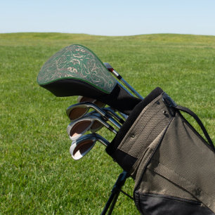 Couvre-club De Golf Motif gothique Green Golf Head Cover