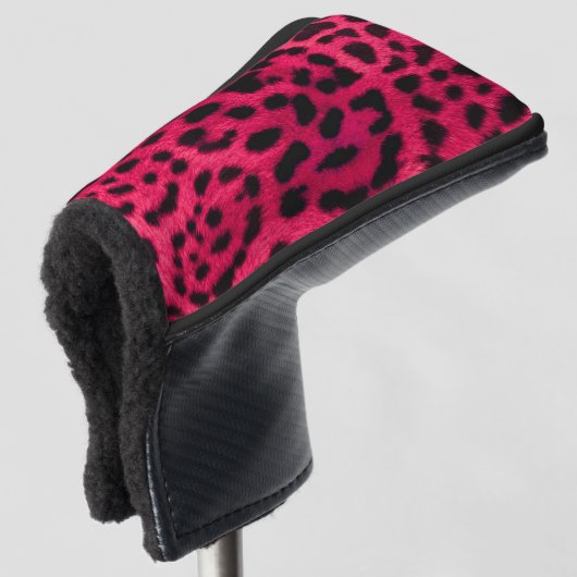 Couvre-club De Golf Motif guépard (Devant 3/4)