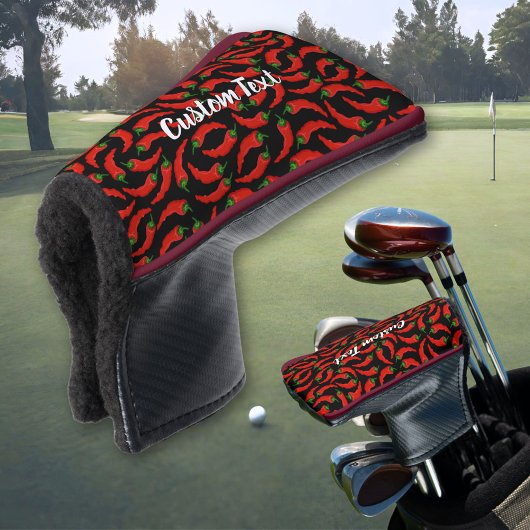 Couvre-club De Golf Motif Hot Chili Peppers