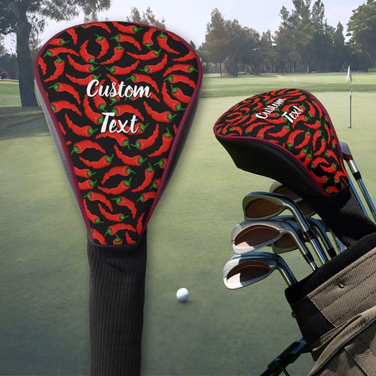 Couvre-club De Golf Motif Hot Chili Peppers