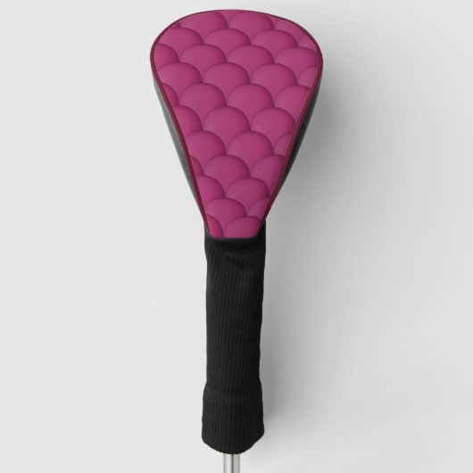 Couvre-club De Golf Motif Magenta élégant (Devant)