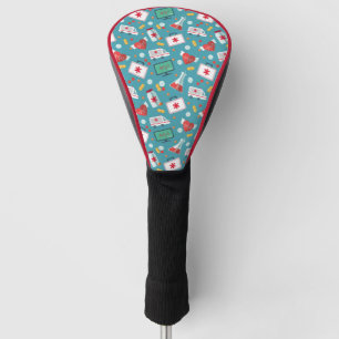 Couvre-club De Golf Motif Médicale d'icône