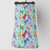 Couvre-club De Golf Motif mignon de dinosaure (Tourné à 90°)
