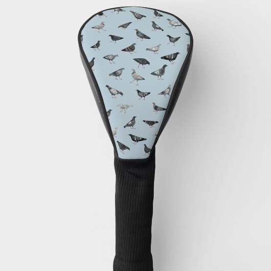Couvre-club De Golf Motif Pigeon Bird