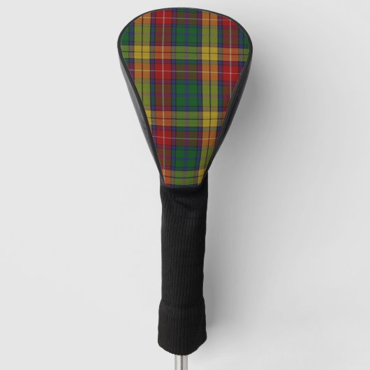 Couvre-club De Golf Motif Plaid Buchanan Clan Tartan (Devant)