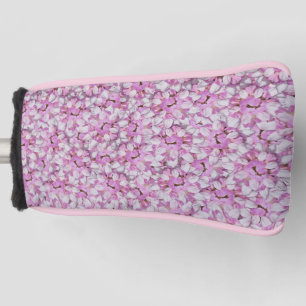 Couvre-club De Golf Motif sans fil Crown Vetch