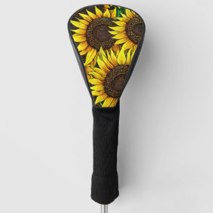 Couvre-club De Golf Motif Sunny Large