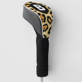 Couvre-club De Golf Motif taches de guépard moderne (Incliné)