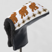 Couvre-club De Golf Motif thaï (Devant 3/4)