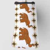 Couvre-club De Golf Motif thaï (Tourné à 90°)