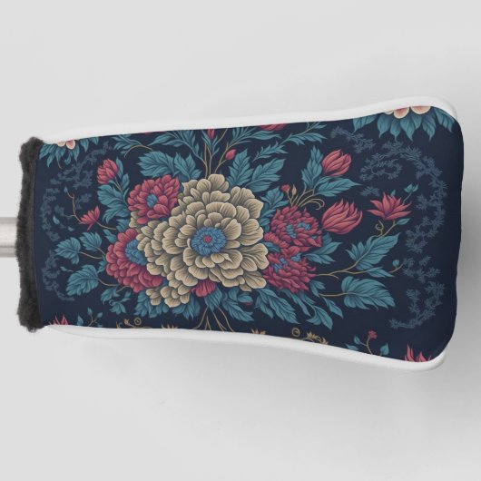 Couvre-club De Golf Motif traditionnel mexicain de broderie (Devant)