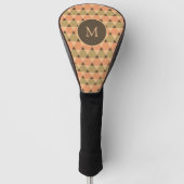 Couvre-club De Golf Motif triangles (Devant)