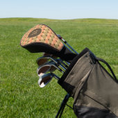Couvre-club De Golf Motif triangles (In Situ)