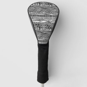 Couvre-club De Golf Motif tribal