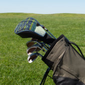 Couvre-club De Golf Motif vert (In Situ)