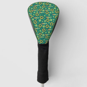 Couvre-club De Golf Motif vert CHANCEUX irlandais
