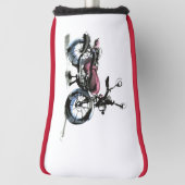 Couvre-club De Golf Motorcycle (Tourné à 90°)