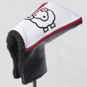 Couvre-club De Golf Mouton (Devant 3/4)