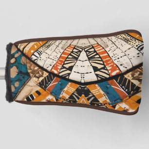 Couvre-club De Golf Multicolor de luxe Africain Caribbean Heritage