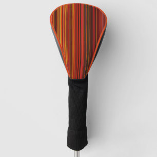 Couvre-club De Golf Multicolor - Style tendance - Motif en bande