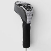 Couvre-club De Golf Musique d'argent et masques de théâtre (Incliné)