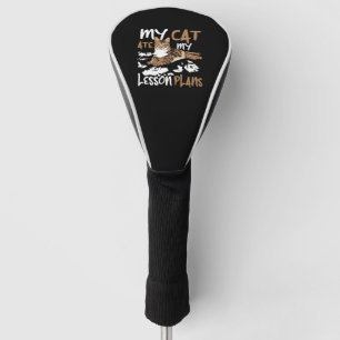 Couvre-club De Golf My Cat Mate My Lessons Plans, drôles de chats cite