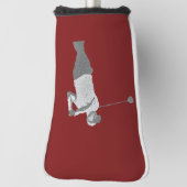 Couvre-club De Golf My Favorite Golf Coach (Tourné à 90°)