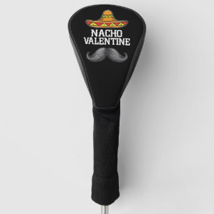Couvre-club De Golf Nacho Saint-Valentin Mexicain Espagnol Mari