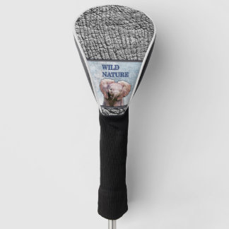 Couvre-club De Golf NATURE SAUVAGE - Collection design ELEPHANT
