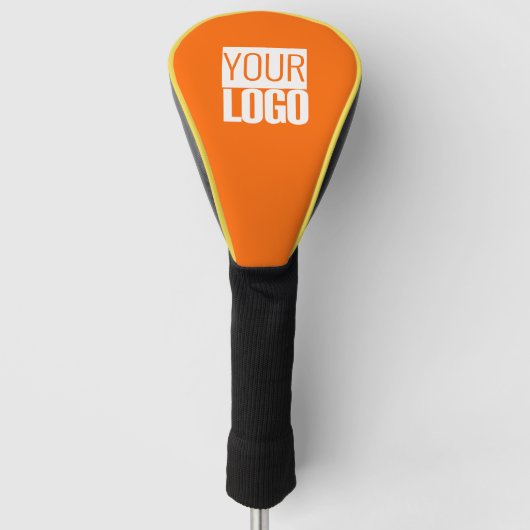 Couvre-club De Golf neon orange - add logo (Devant)