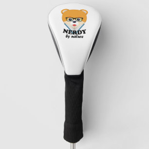 Couvre-club De Golf Nerdy Par Nature Pomeranian