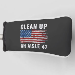 Couvre-club De Golf Nettoyer Sur L'Aisle 47 Chemise Impeach 47 Anti Tr