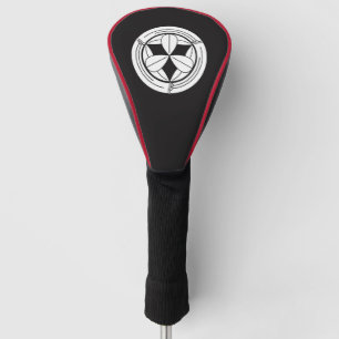 Couvre-club De Golf Neuf feuilles de bambou dans le cercle de bambou G