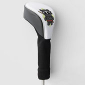 Couvre-club De Golf Ninja Panda par Amanda Roos (Incliné)