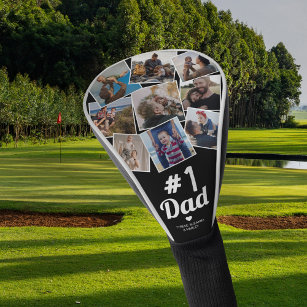 Couvre-club De Golf No.1 - Collage photo papa