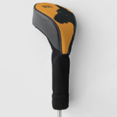 Couvre-club De Golf Noble noir Doberman (Incliné)