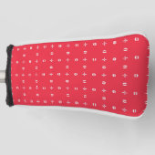 Couvre-club De Golf Noël Charme Motif 09 - (Devant)