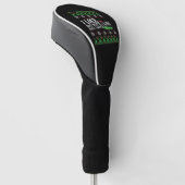 Couvre-club De Golf Noël moche (Incliné)