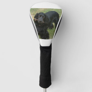 Couvre-club De Golf noir anglais cocker spaniel plein 2