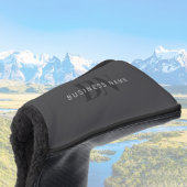 Couvre-club De Golf Nom commercial modifiable (ou tout autre texte) Gr