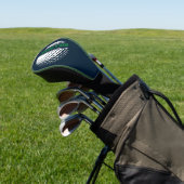Couvre-club De Golf Nom des golfeurs bleu et vert (In Situ)