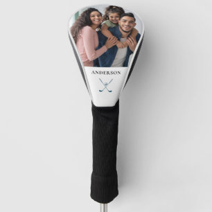 Couvre-club De Golf Nom photo personnalisé Clubs de golf