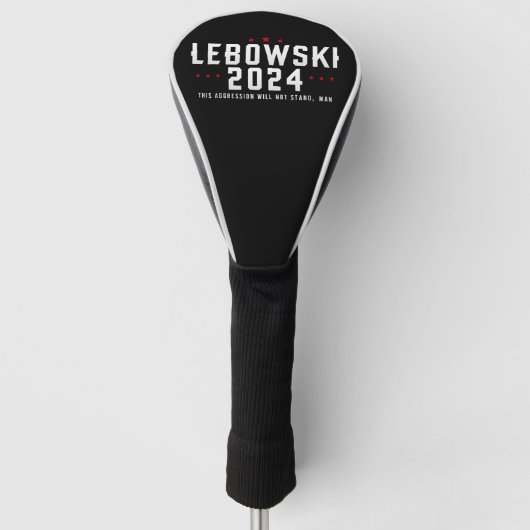 Couvre-club De Golf Nom politique drôle Lebowski politique (Devant)