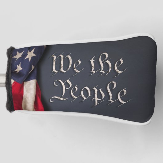 Couvre-club De Golf Nous le peuple (Devant)