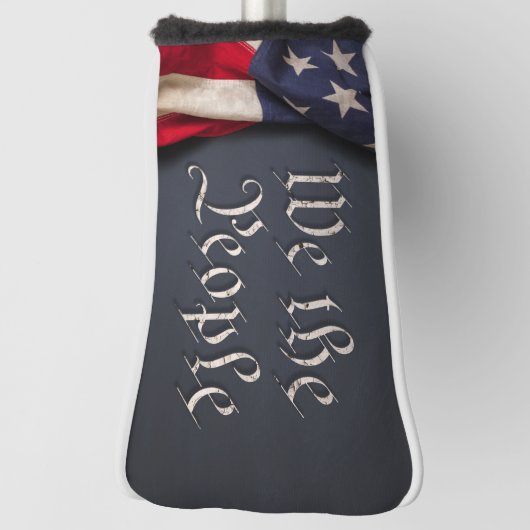 Couvre-club De Golf Nous le peuple (Tourné à 90°)