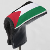 Couvre-club De Golf officiellement le drapeau de l'État de Palestine (Devant 3/4)