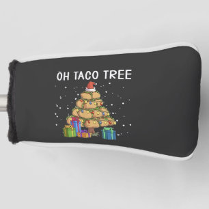 Couvre-club De Golf Oh Taco Tree Drôle Nourriture Mexicaine Laide Noël