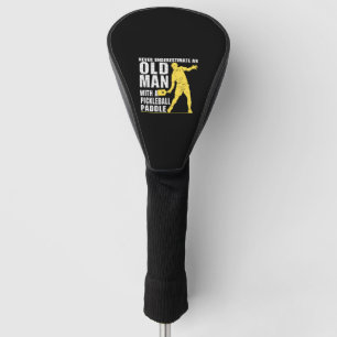 Couvre-club De Golf Old Man Pickleball