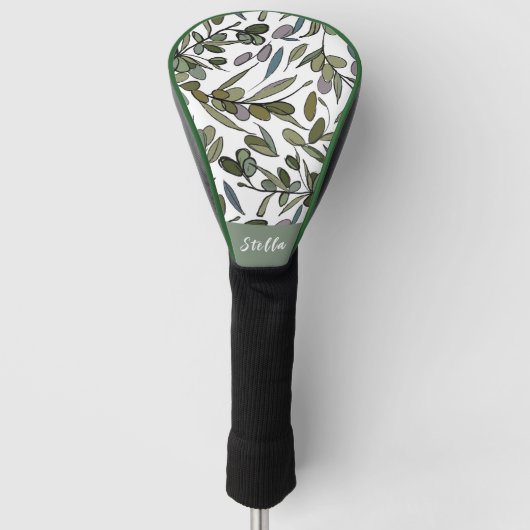 Couvre-club De Golf Olive Branch Ladies Golf Head Coque (Devant)