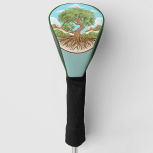 Couvre-club De Golf Olive tree Symbole de paix dans la Palestine libre